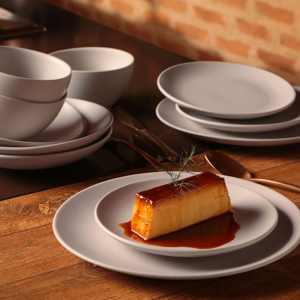 Everyday plates - STONEWARE MAHOGANY COUP DINNER PLATE - PORTO BRASIL CERÂMICA