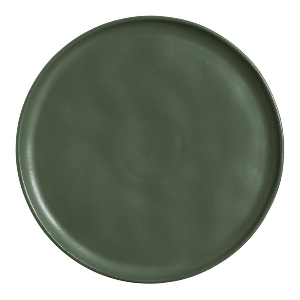 Everyday plates - BIO STONEWARE LEAF DINNER PLATE - PORTO BRASIL CERÂMICA
