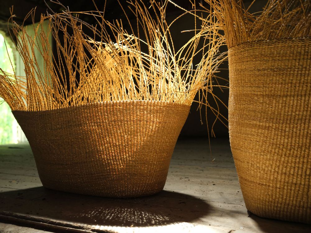 Objets de décoration - Panier Navette by AS'ART - AS'ART A SENSE OF CRAFTS