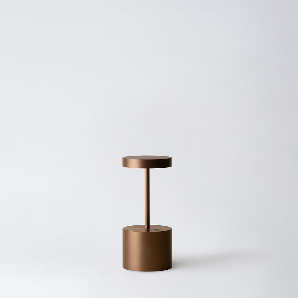 Lampes de table - Lampe sans fil LUXCIOLE Bronze 18 cm - HISLE