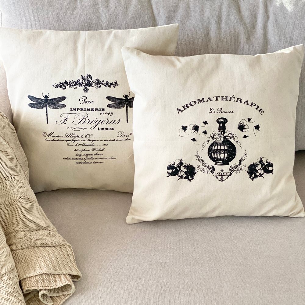 Coussins textile - Les coussins coton "Vintage prints " - ATELIER COSTÀ