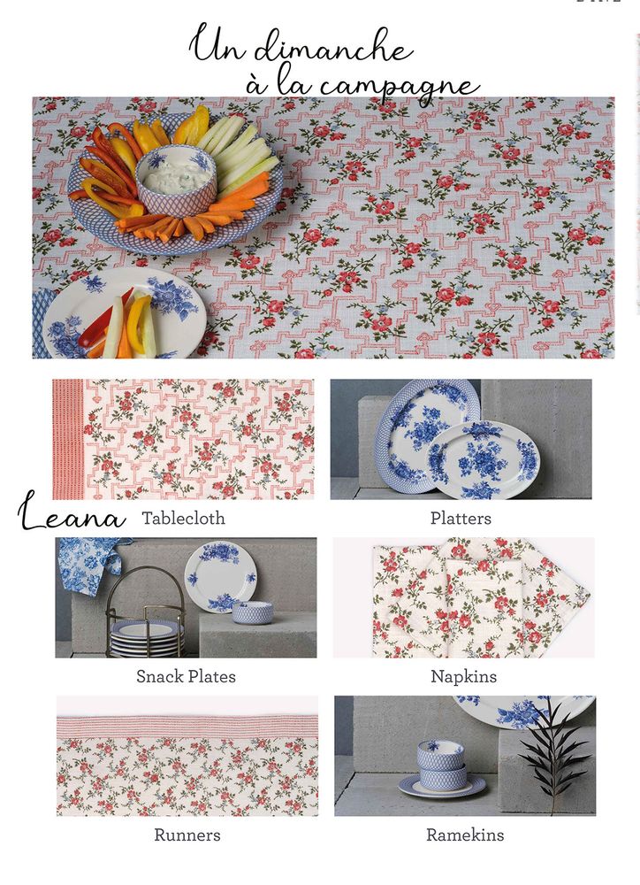 Serviettes - Les  jolies nappes - INKA FRANCE