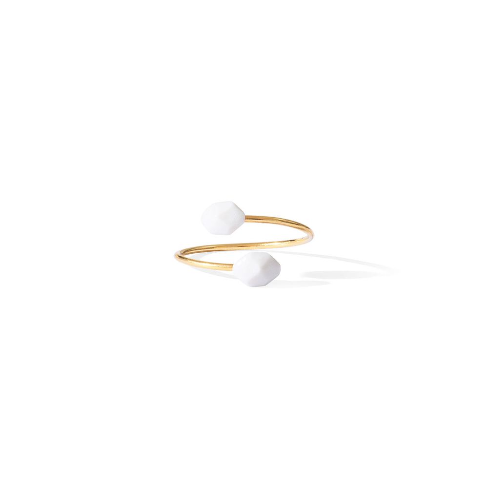 Cadeaux - Bague double Sunset - YOLAINE GIRET