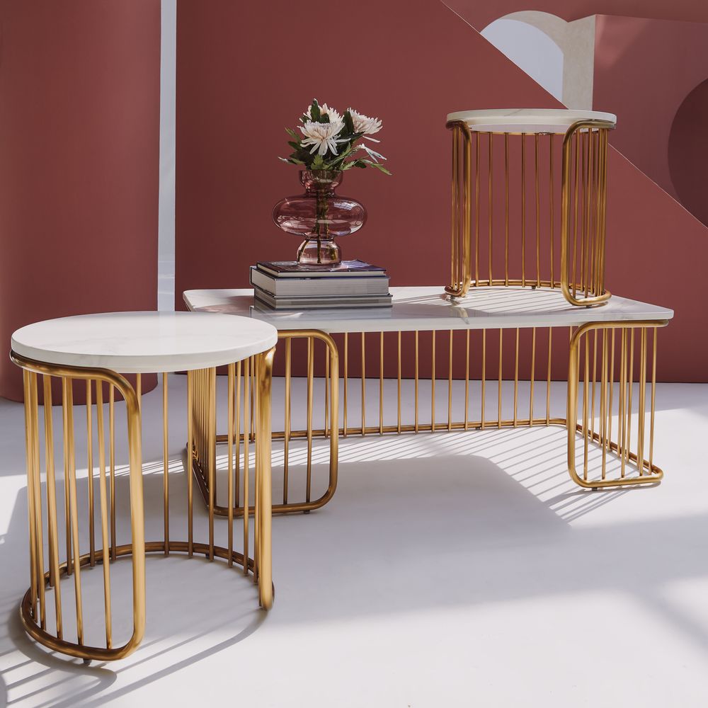 Tables basses - Table basse et d'appoint Sorrento - AURA LIVING