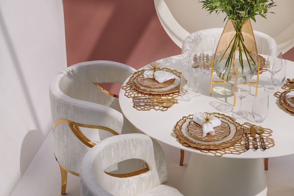 Dining Tables - Qudra Dining Table - AURA LIVING