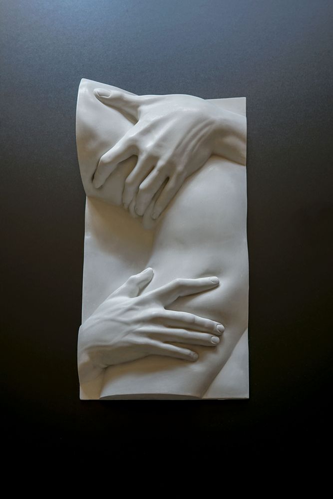 Sculptures, statuettes et miniatures - Frise Sculpture Décoration Murale Extérieur Intérieur - LO CONTEMPORARY