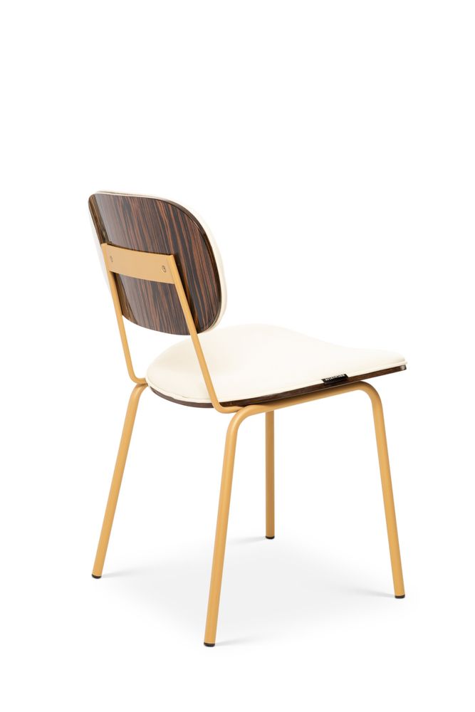 Armoires de bureau - Chaise Esco doré - ébène - ARIANESKÉ