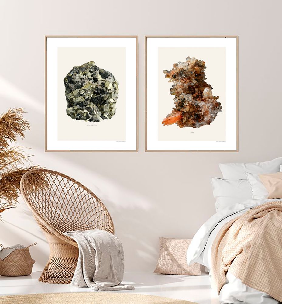 Poster - Crystal & mineral prints - LILJEBERGS