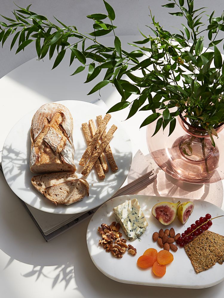 Plats et saladiers - Service de table en marbre Zuma - AURA LIVING