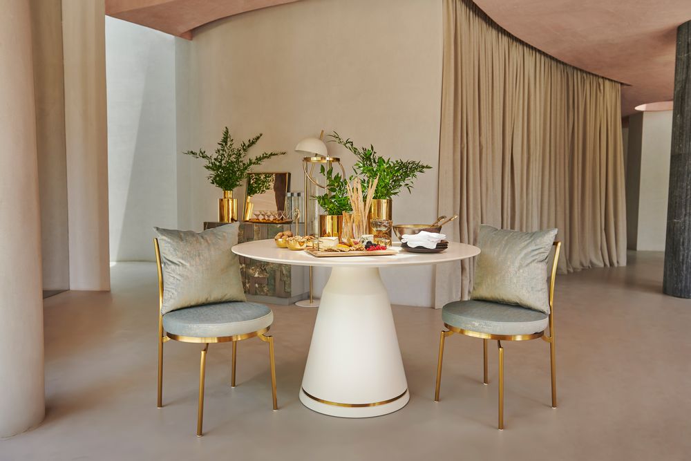 Dining Tables - Qudra Dining Table - AURA LIVING