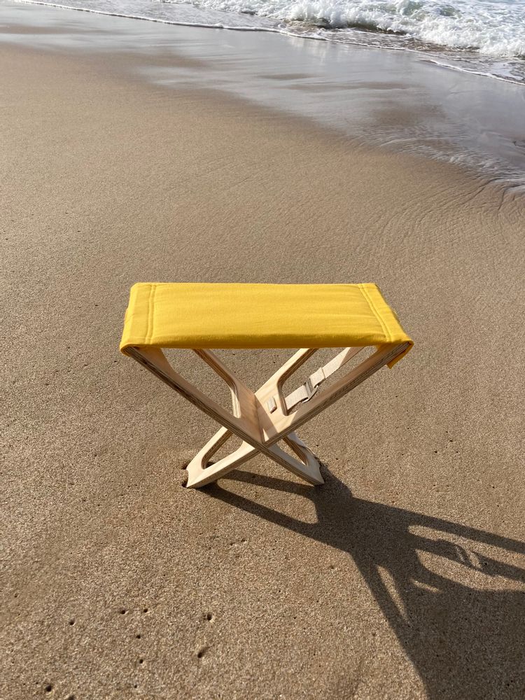 Deck chairs - CALE-DOS UNI JAUNE SOLEIL - KALDO