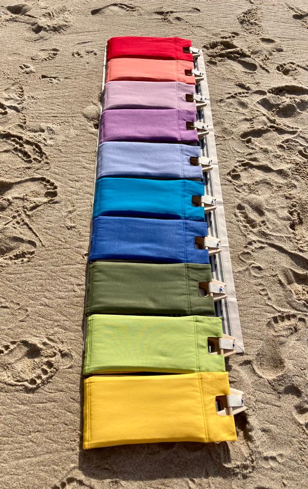 Deck chairs - CALE-DOS UNI JAUNE SOLEIL - KALDO