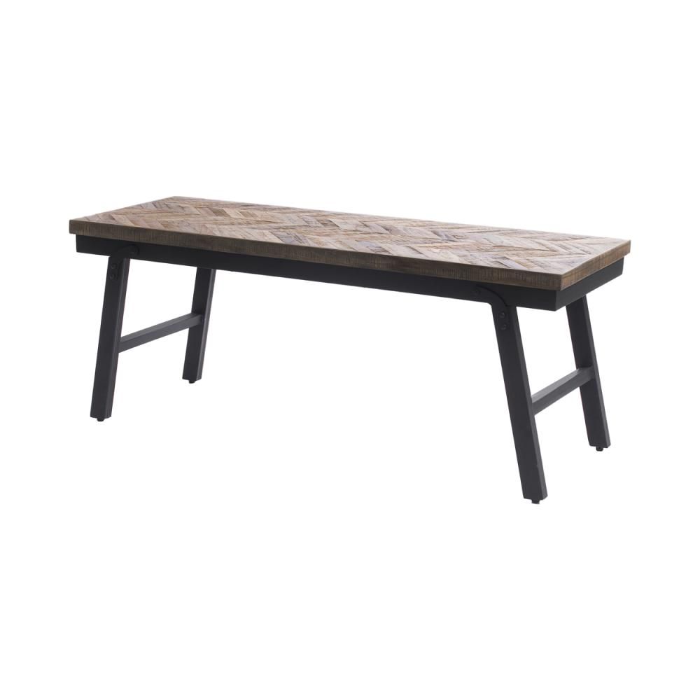 Bancs - Le Banc à Chevrons - Naturel - 110 - BAZAR BIZAR LIVING