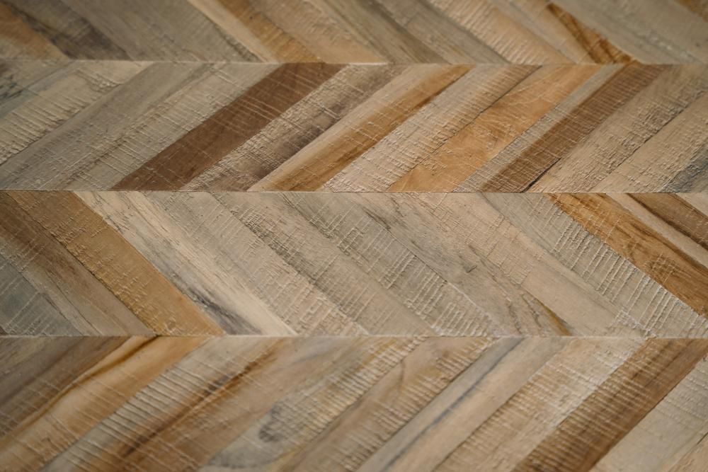 Bancs - Le Banc à Chevrons - Naturel - 110 - BAZAR BIZAR LIVING