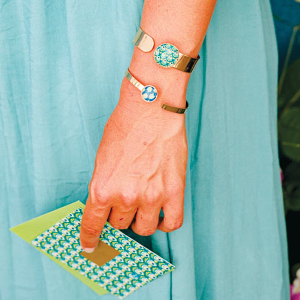 Bijoux - Thin bangle fully gilded with fine gold Les Parisiennes Poppy - LES JOLIES D'EMILIE
