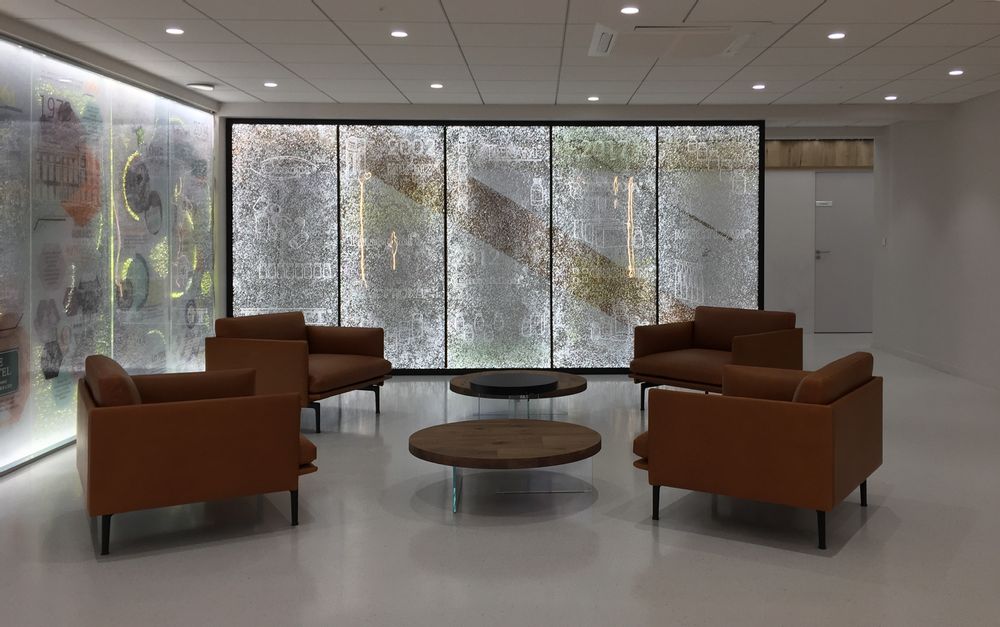 Autres décorations murales - PÉPITES ARGENT - C015 - DACRYL
