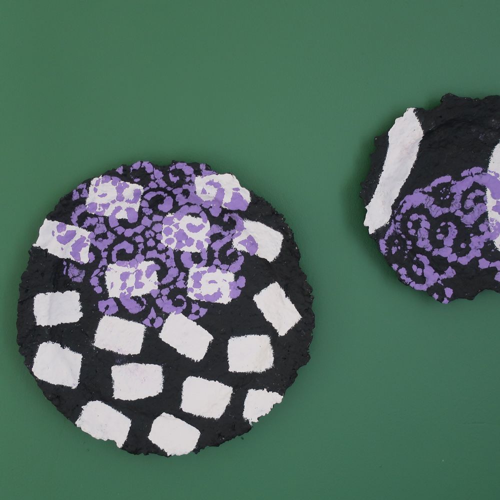 Autres décorations murales - ASSIETTE MURALE WASI - ATELIER STUGA