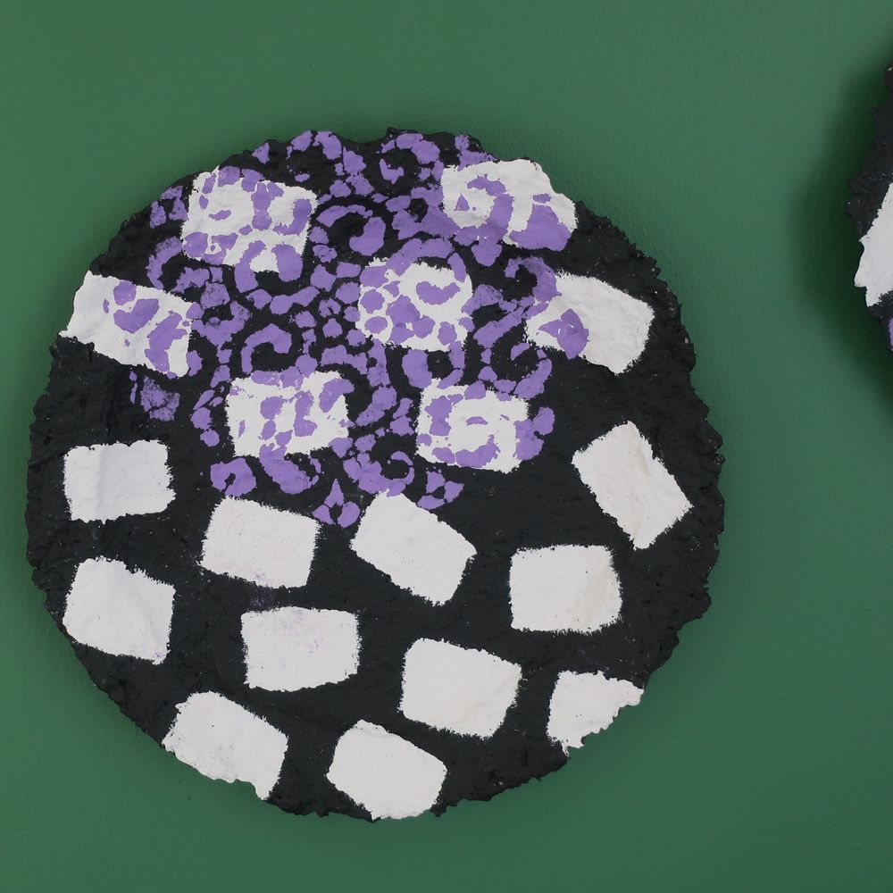 Autres décorations murales - ASSIETTE MURALE WASI - ATELIER STUGA