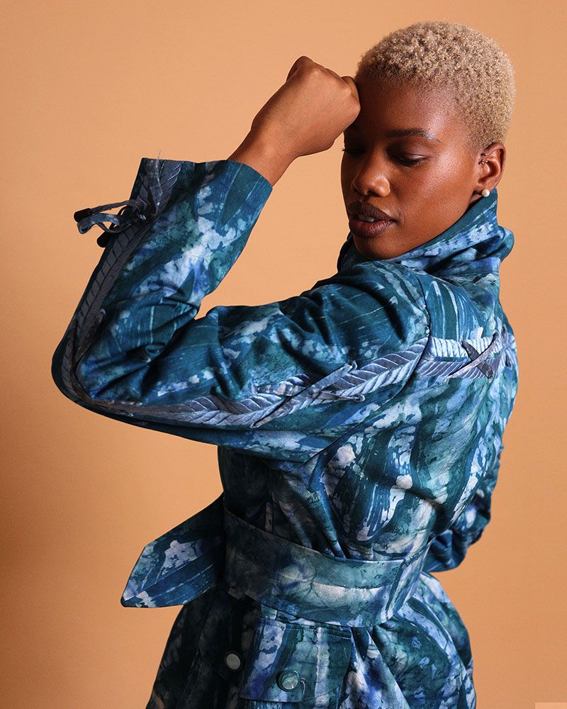 Apparel - Mid-season coat for women — Antre - KROSKEL