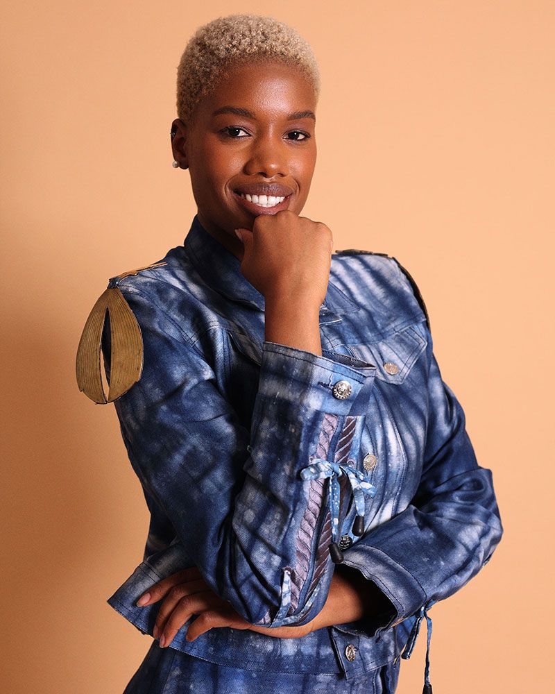 Apparel - Women's long sleeve jean jacket — Expansion - KROSKEL