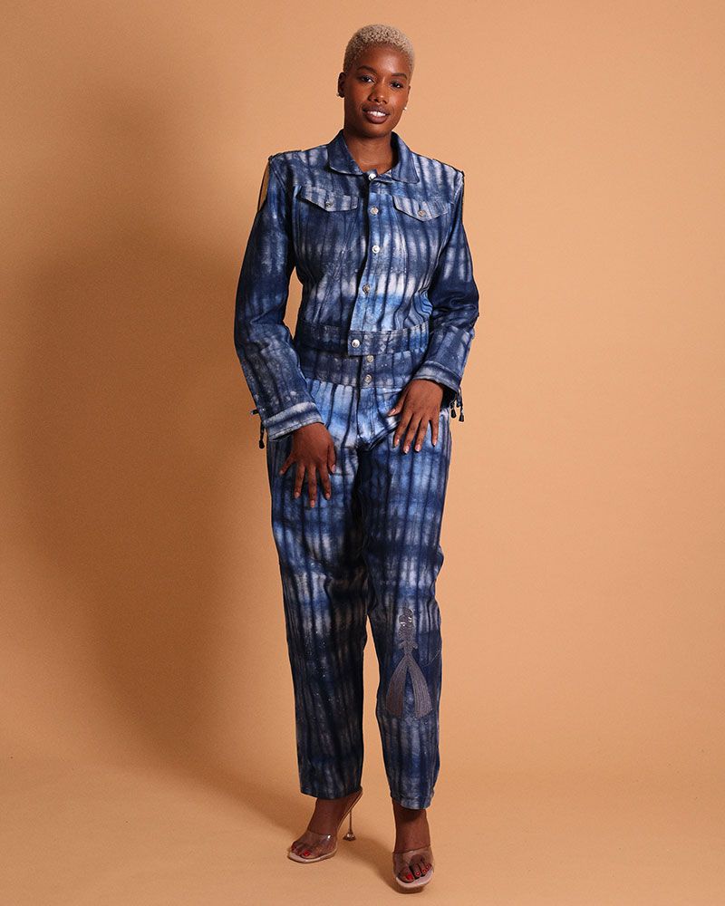 Apparel - Women's high-waisted jeans — Expansion - KROSKEL