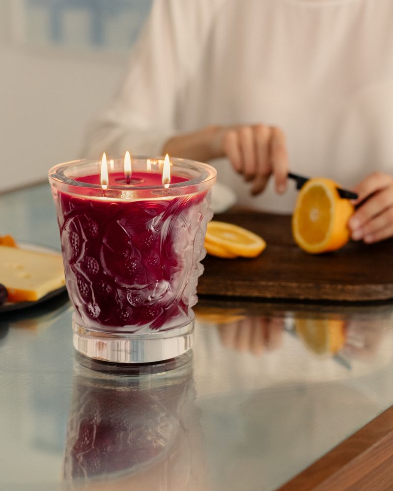Decorative objects - ÉPINES - CRYSTAL SCENTED CANDLE - LALIQUE VOYAGE DE PARFUMEUR