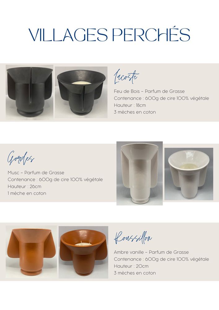 Objets de décoration - BOUGIE ARLESIENNE ORANGE - CONFIDENCES PROVENCE