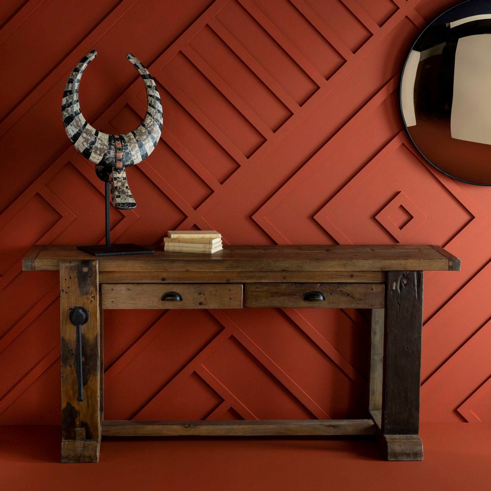 Console table - Workbench console table - SIGNATURE MOBILIER ET DÉCORATION
