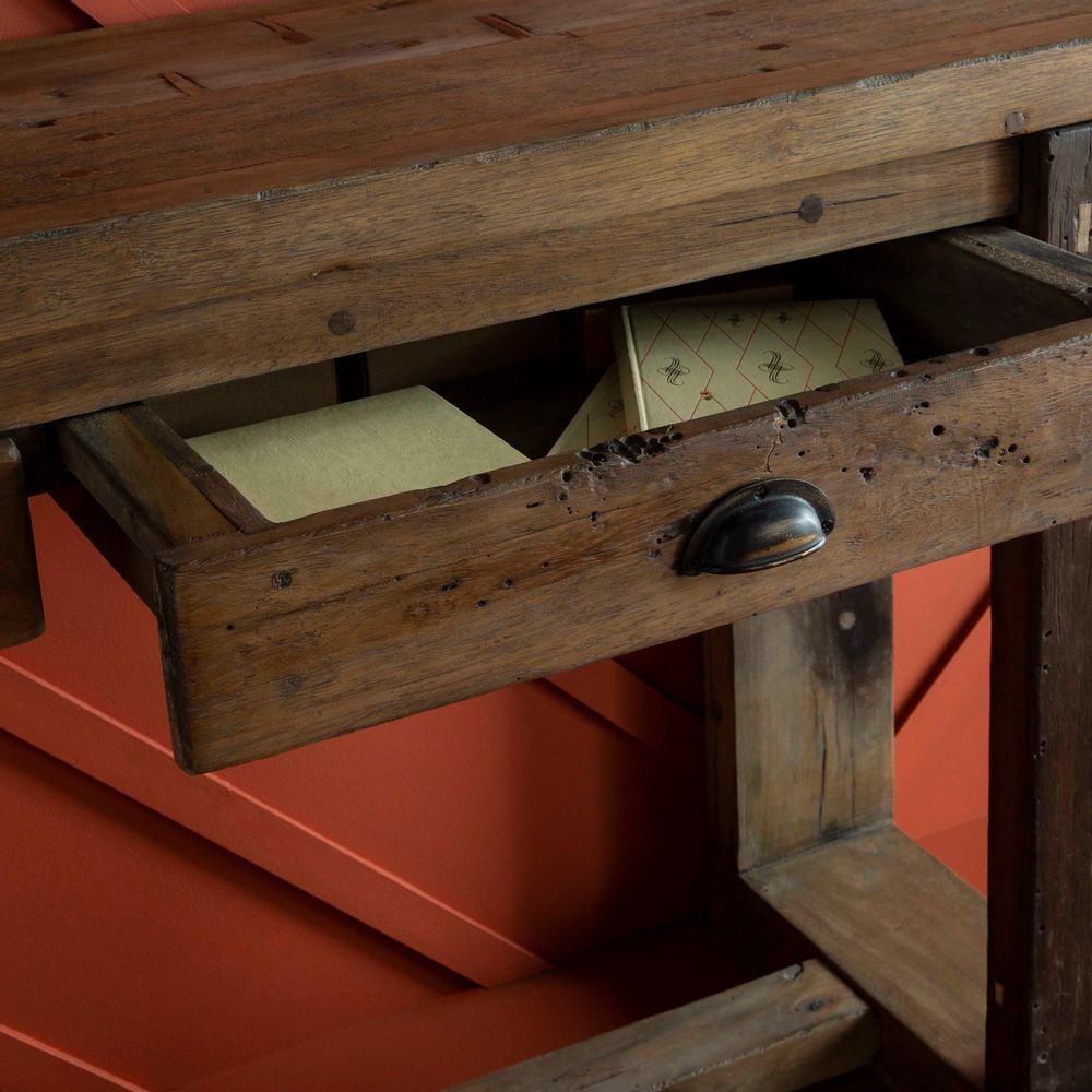 Console table - Workbench console table - SIGNATURE MOBILIER ET DÉCORATION