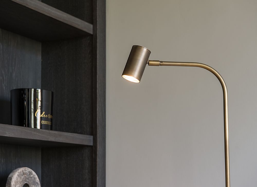 Floor lamps - Tubino Dark Brass - FREZOLI LIGHTING