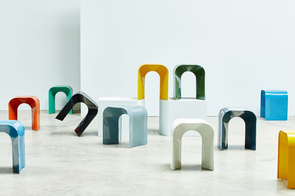 Benches for hospitalities & contracts - PAPERTHIN Stool - MAKERS.STORE BY DESIGNERBOX