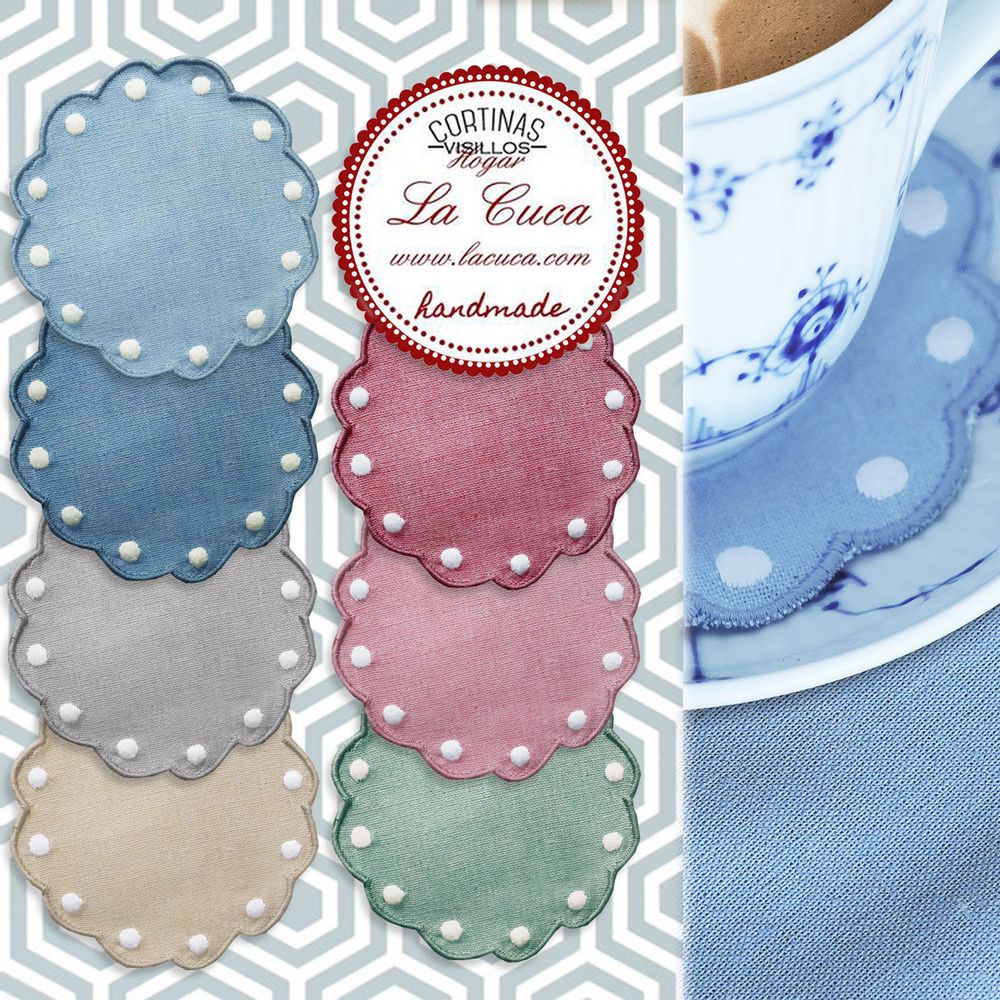 Table linen - COASTERS AND BREAD - LA CUCA
