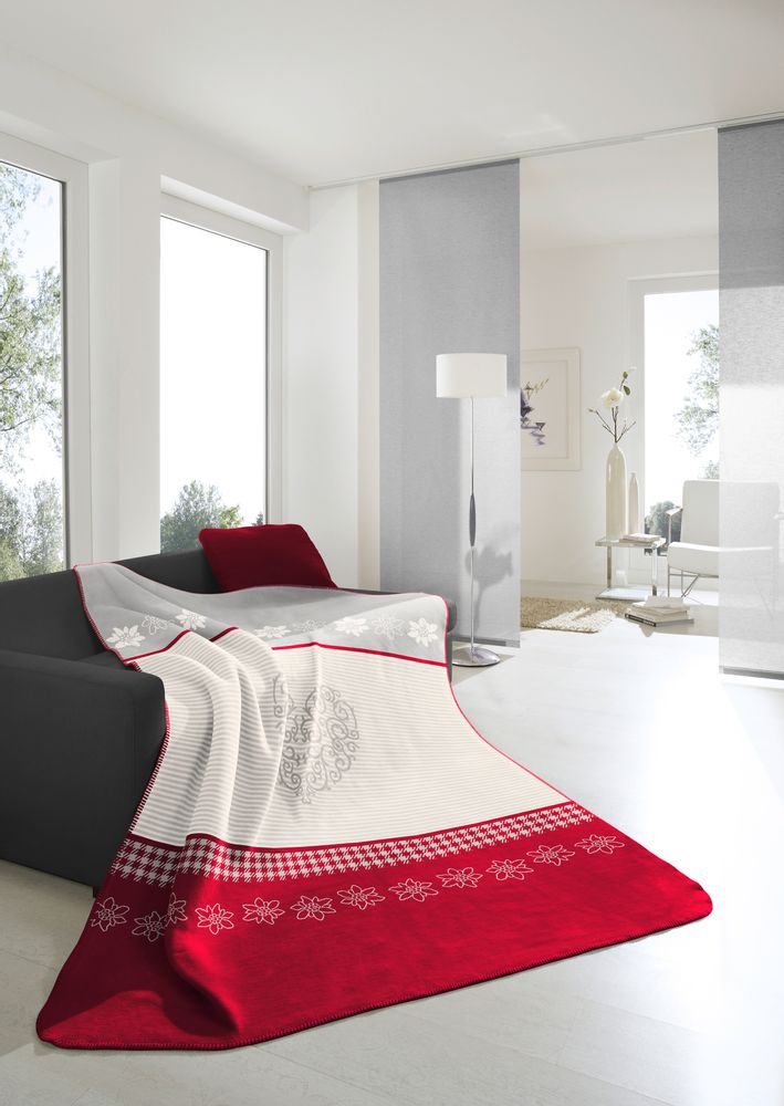 Throw blankets - Throw Alpine Look - BIEDERLACK