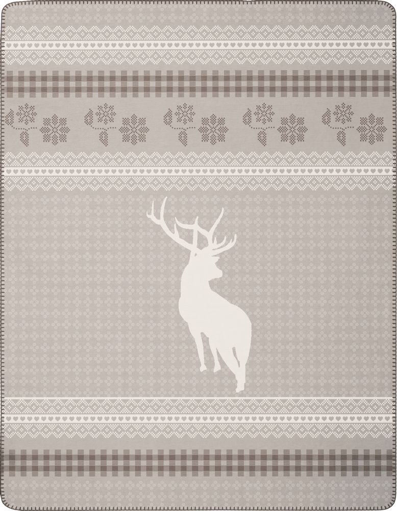 Throw blankets - Throw Alps Nature - BIEDERLACK