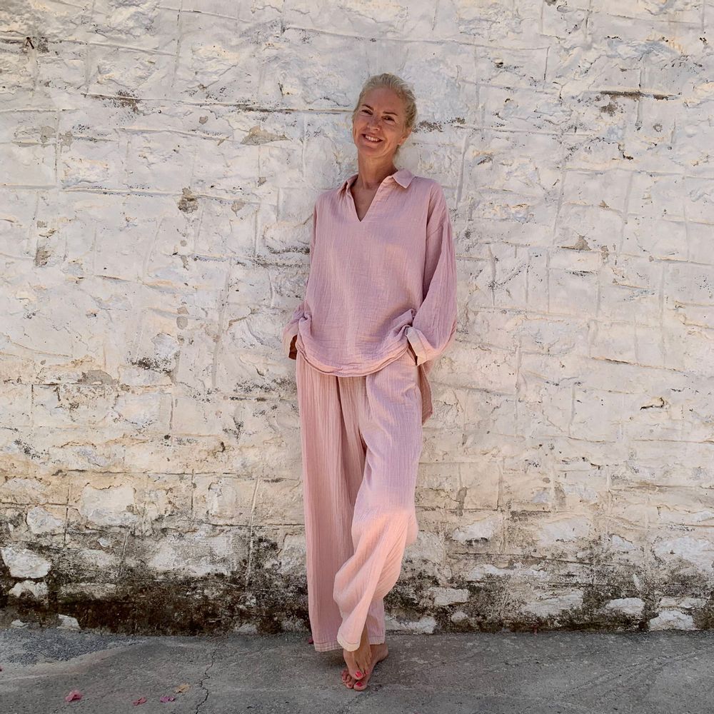 Homewear bien-être - Tunique en mousseline - LOOM.IST