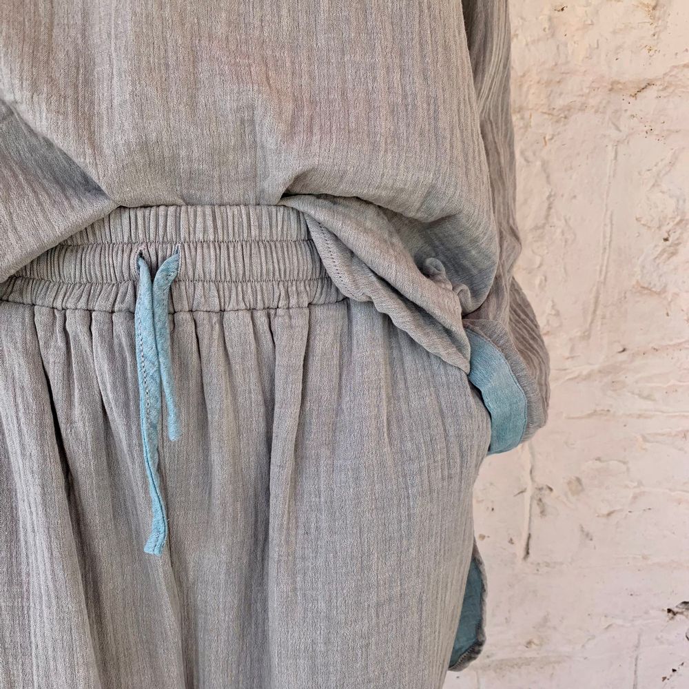 Homewear bien-être - Pantalon en mousseline - LOOM.IST