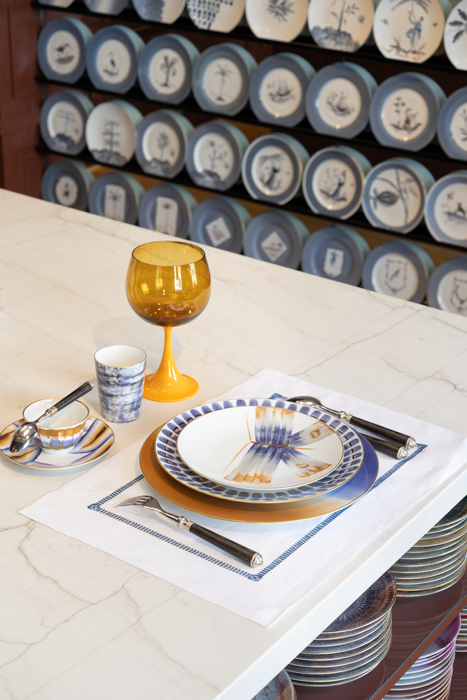 Tea and coffee accessories - TIE DYE collection - MARIE DAÂGE