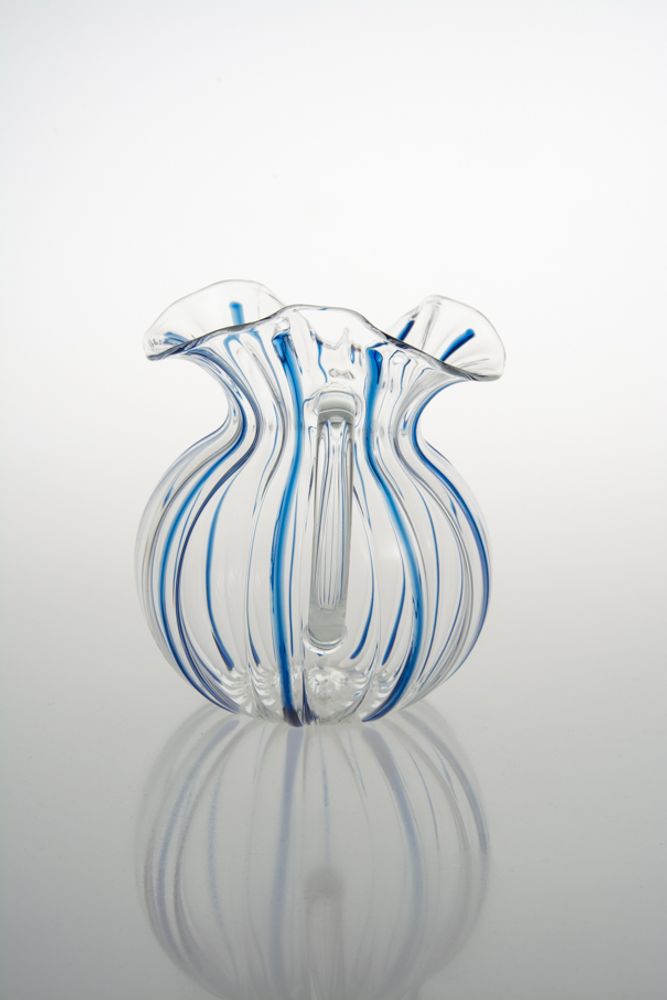 Carafes - 'Torcello' Striped Pitcher - TUTTOATTACCATO
