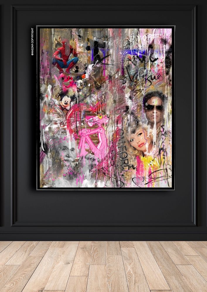 Paintings - SPIDER - KAEZAR GALLERY