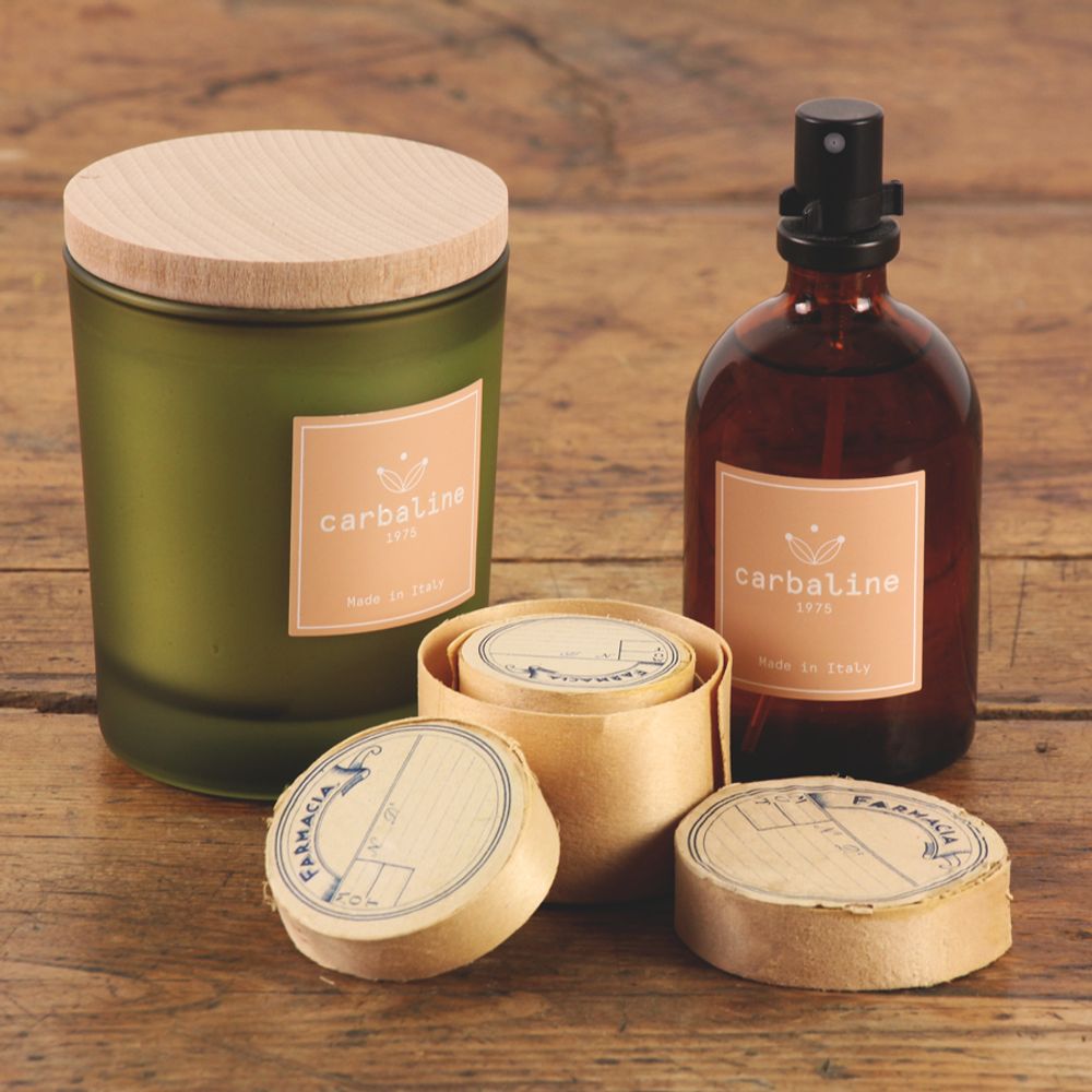 Parfums d'intérieur - Parfums d'intérieur et bougies fabriqués en Italie - CARBALINE