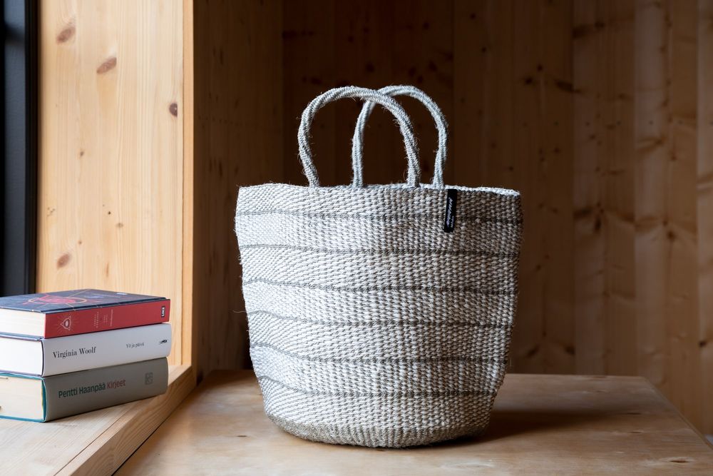 Paniers - Paniers de marché Kiondo avec poignées en sisal - MIFUKO