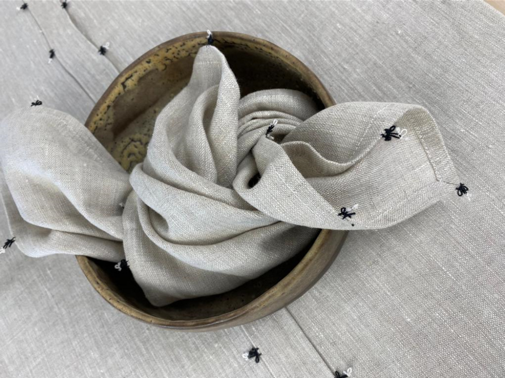 Table linen - LINEN NAPKIN - NADIA DAFRI PARIS