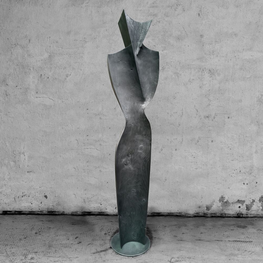 Sculptures, statuettes and miniatures - FOLDED BODY SCULPTURES - CLEMENS GERSTENBERGER SCULPTOR