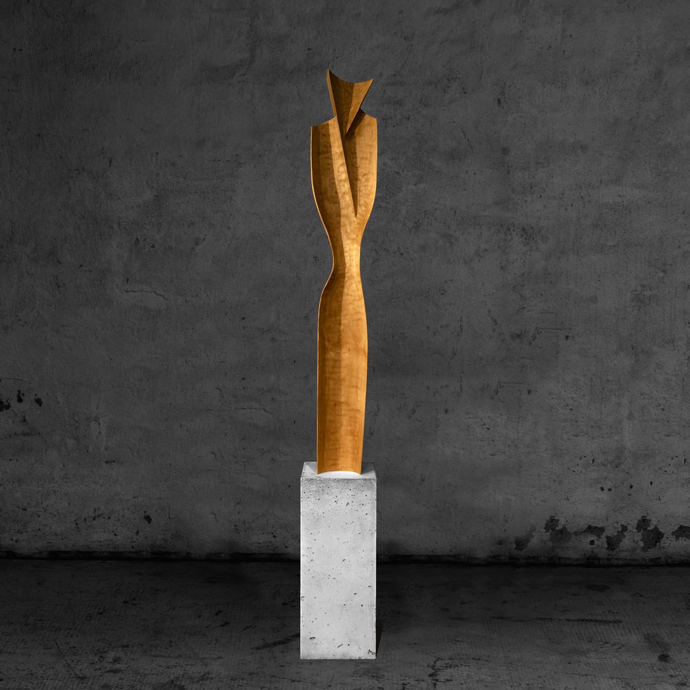 Sculptures, statuettes and miniatures - FOLDED BODY SCULPTURES - CLEMENS GERSTENBERGER SCULPTOR