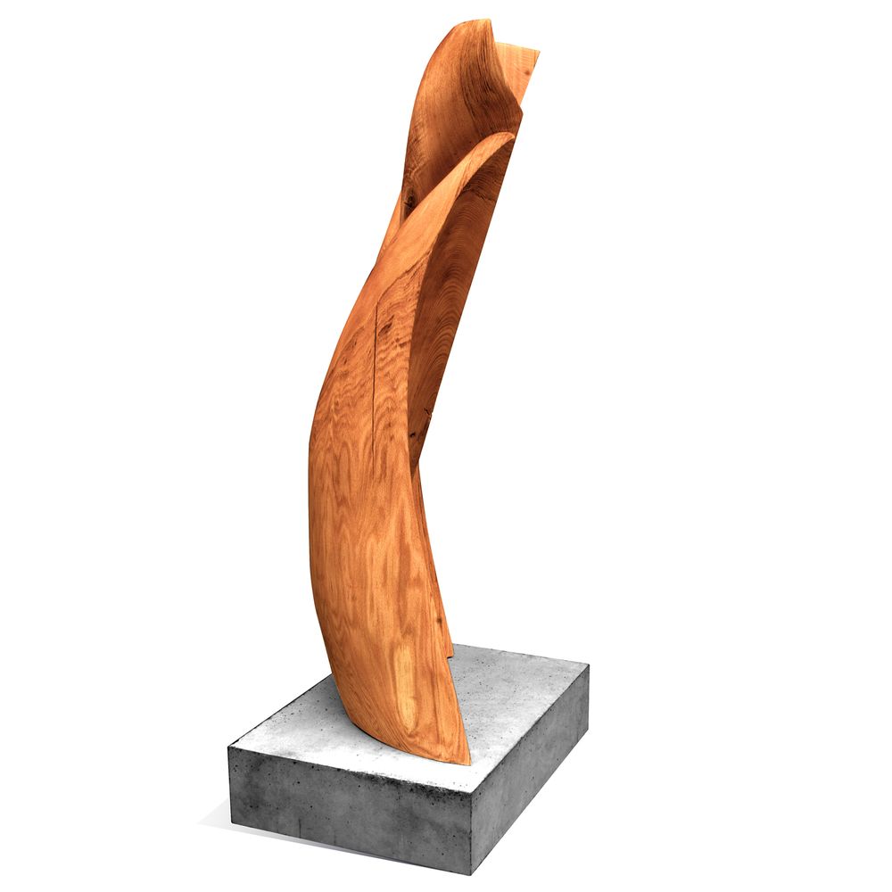 Sculptures, statuettes and miniatures - FOLDED BODY SCULPTURES - CLEMENS GERSTENBERGER SCULPTOR