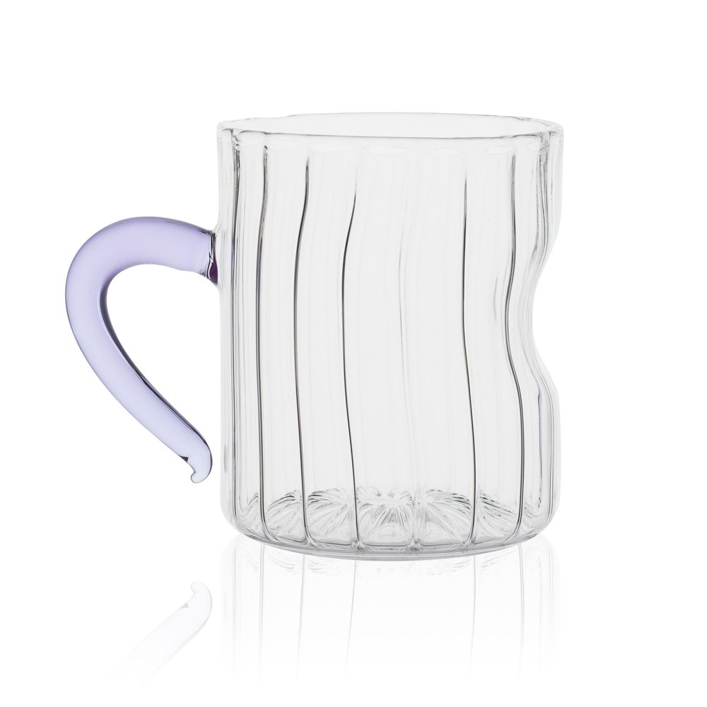 Tasses et mugs - Tasses pressées avec poignées colorées - ASMA'S CRAFTS