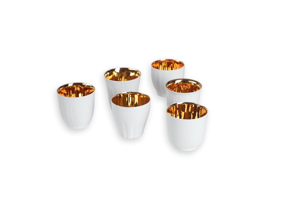 Decorative objects - Demoiselles — Set of cups - DRAGONFLY