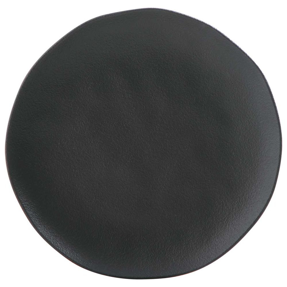 Everyday plates - ORGÂNICO STONEWARE BLACK MATTE DINNER PLATE - PORTO BRASIL CERÂMICA