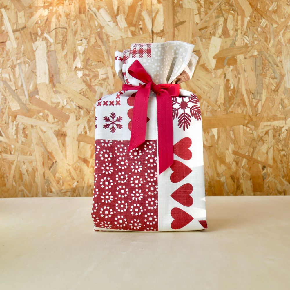 Cadeaux - Emballage cadeau Noël réutilisable fabriqué en France et en matière coton - NILE® - NILE
