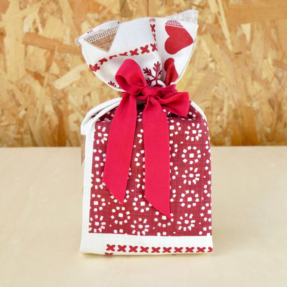 Cadeaux - Emballage cadeau Noël réutilisable fabriqué en France et en matière coton - NILE® - NILE